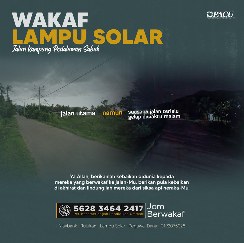 Projek Lampu Solar